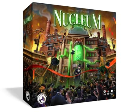 Board and Dice , Nucleum, Brettspiel, ab 14 Jahren, 1–4 Spieler, 60–150 Minuten Spieldauer