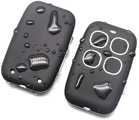 TELECOMANDO RADIOCOMANDO UNIVERSALE ROLLING CODE cancello automatico 280-868 MHZ 4 Canali Multifrequenza waterproof
