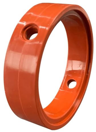 25 32 38 45 51 63 76 89 102-200mm Red White Seal Gasket for 1.5 2 2.5 3 4 5 6 Tri Clamp Sanitary Valve Pipe Fitting(200mm White)