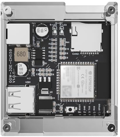 Genmitsu GGW-USB Wireless Wi-Fi Module Kit with USB Port, App G-Code Sending, Remote Control and Monitor CNC Milling Machine Offline Controller for All Genmitsu CNC Machine
