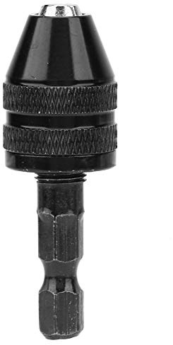 Baxnore Portabrocas, portabrocas con destornillador de impacto, adaptador universal de broca, portabrocas de liberación rápida, portabrocas sin llave para taladro eléctrico