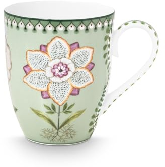 Pip Studio Lily&Lotus Light Green Becher Large 350ml