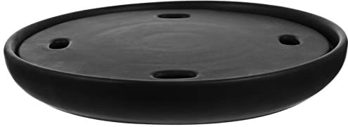 Homoyoyo Bandeja Redonda De Cerámica Para Servir Sushi y Sashimi - Platos Japoneses Elegantes - Ideal Para Presentaciones Gourmet Diseño Estético y Funcional Perfecta Para Reuniones y