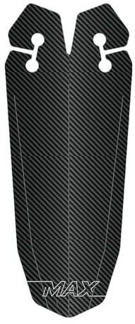 Paraspruzzi per bicicletta, pieghevole, 27 x 11 cm, a sgancio rapido, design leggero, strumento di installazione facile, ideale per giovani, adolescenti, ciclisti, atleti