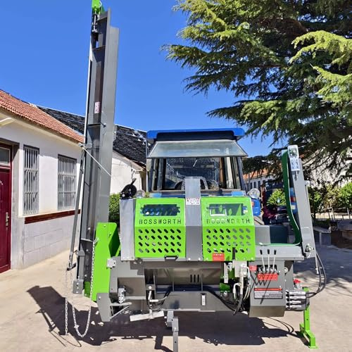 Durable 5–30 Ton Hydraulic Firewood Log Splitter, Low Maintenance Heavy Duty Wood Splitter Machine for Farm Forestry, Commercial & Home Use