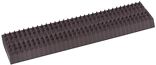 Nqyjm 20 picchetti repellenti per uccelli, 49 x 4,5 x 1,7 cm, protezione per piccioni e griglia di protezione per uccelli, per balconi, travi del tetto, giardino, davanzale