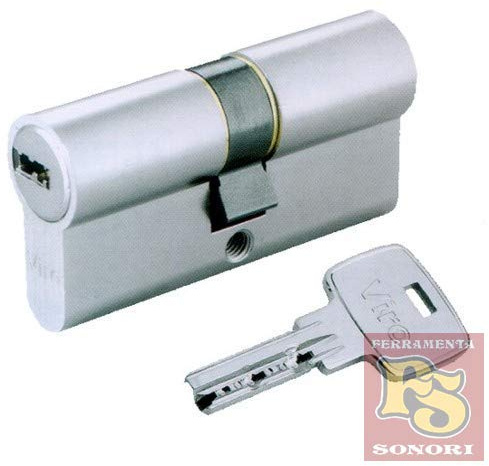 VIRO Art. 820.40.50.009 Cilindro sicurezza europeo da infilare 90 cm 40-50 mm