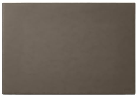 Eglooh - Mercurio - Schreibtischunterlage Leder mit quadratischen Ecken- Desk Mat Leather Rutschfest - Desk Setup Accessories Made in Italy