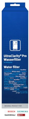 Bosch Ultra Clarity Pro Wasserfilter (BORPLFTR50), Kunststoff | Kühlschrankfilter für Kühlschränke Baujahr ab 2020