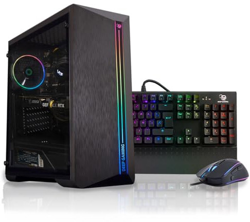DeepGaming Covenant 2 - PC Gaming Completo Intel Core i9-12900F | 64GB DDR4 |1TB SSD M.2 NVMe | Nvidia RTX 5050 8GB GDDR6 | Windows 11 Pro | Ordenador de Sobremesa Gaming