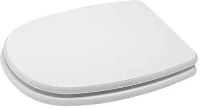 Copriwater Compatibile Square Pozzi Ginori, Modello dedicato in Legno MDF Verniciato Bianco