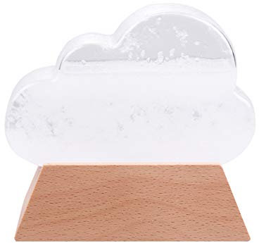 Nube Pronóstico del tiempo Estación meteorológica Predictor meteorológico de gota de agua Decoraciones de escritorio/32