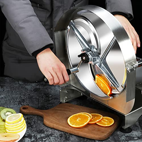 Cortadora de Carne para Uso doméstico o Comercial, cortadora de Alimentos portátil de Espesor Ajustable, Carne, Delicatessen, Queso, cortadora de Acero Inoxidable, Patatas Fritas,