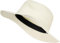styleBREAKER Damen Panama Sonnenhut aus Papierstroh | Faltbarer Knautschhut mit breiter Krempe | Sommer Fedora Hut für Strand und Festival, Farbe:Creme