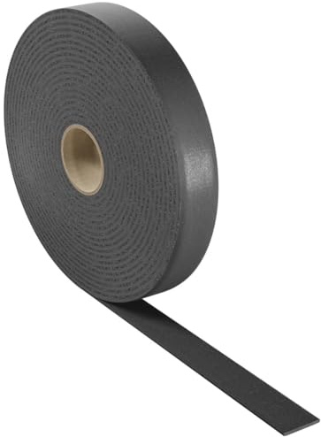 30m lang selbstklebendes Nageldichtband Trennwandband Tackerband Schaumband Dichtband für Unterspannbahn Dampfbremsen Nageldicht (60,0 mm breit)