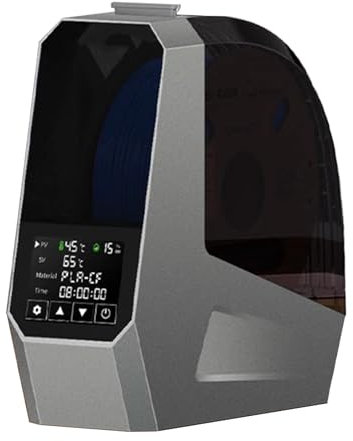 Vituord Caja Secadora De Filamentos para Impresora 3D, Deshidratador De Filamentos, con Pantalla Táctil, Temporizador De 48 Horas, Monitoreo De Temperatura/Humedad En Tiempo Real