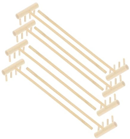 Vaguelly 8pcs Miniature Zen Garden Rake Tools Bamboo Meditation Accessories for Tabletop Decor Rakes for Sand Garden Kits Relaxation and Mindfulness Decor