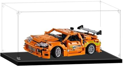 30x20x20cm Acryl Vitrine für Modellautos, Schaukasten für Figuren | Klar Acryl Vitrine fürAutomodelle,für TIE Bomber für Fußball für Lego 75347 75387 76428 21270 75404 42205 42203