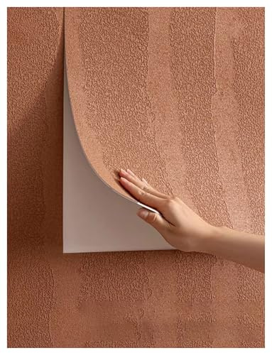 Peel & Stick Wall Planks - Decorative PVC Panels for Soundproofing, Self-Adhesive Wallpaper for Living Room & Bedroom - 3 Rolls of Stylish Wall Covering