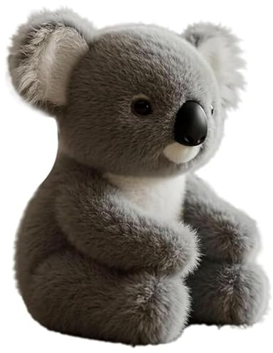 Hitchuey Koala-Plüschtier zur emotionalen Therapie, 25 cm großer Koala, superweicher Begleiter zur emotionalen Therapie, stressabbauendes Geschenk, geeignet für alle Altersgruppen