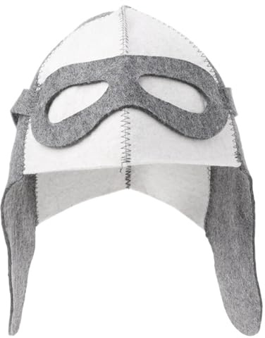 2 Stück Wollfilz-Saunahut Anti-Hitze-Banya for Badehaus for Kopf for Schutz Saunazubehör Für Männer Und Frauen