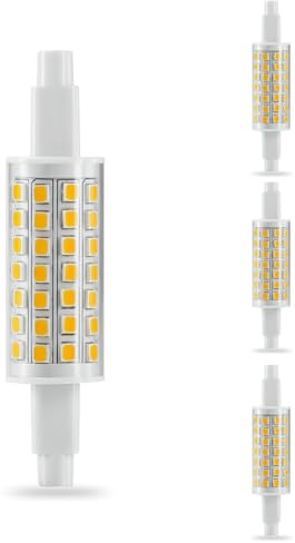 ‎Newhouse Lighting 5w LED T3 Replacement Bulb R7s Base 3000k (4-Pack)