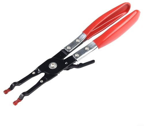 Pinze per saldatura, 240 mm, in acciaio al carbonio, per tenere 2 fili durante la saldatura, con impugnatura facile e rilascio del cavo