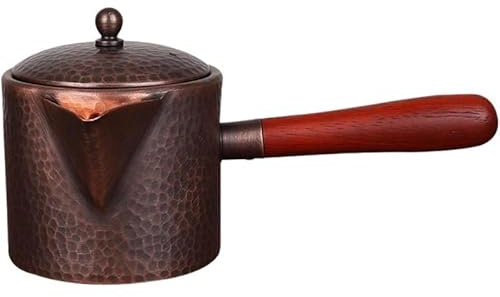 Tubayia Pitcher Sharing Pitcher 430 ml Teapot Drinks Tea Kettle Hammer Pattern Fairness Cup Milk Jug for Hotel Home Living Room