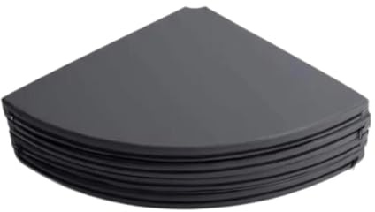 Colchoneta de Seguridad para Pole Dance Esterilla Plegable for Baile en Barra, Yoga, Entrenamiento, Gimnasia, Pilates, Gimnasio al Aire Libre casa(Black)