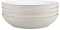 Denby 375044444 Natural Canvas Pasta Bowl Set, Cream, Set of 4, 22 x 22 x 5 cm
