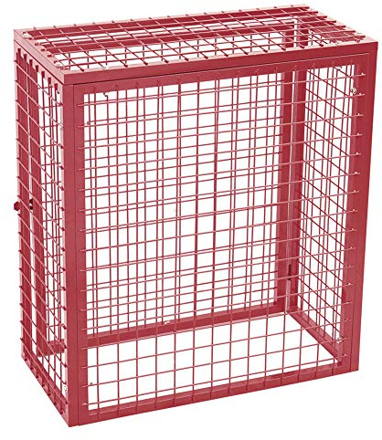 Gas Cylinder Cage Gas Bottle Collapsible Cylinder Bottle Storage Security DIY & Tools Size 80x40x90cm
