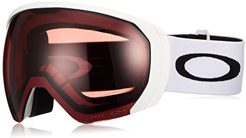 Oakley Flight Path L Schneebrille Winterbrille Unisex Skibrille Matt Weiss Prizm Snow Garnet