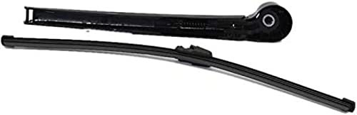 HBZYD Heckscheibe Scheibenwischer Arm & Blatt, Passt für Polo Mk6 Passt für Touran Passt für Golf 1 2 4 5 16 Hinten Wischerarm Scheibenwischer Set