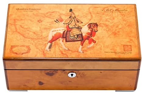 Uhrenrolle, Uhrengehäuse, Uhrenständer, Uhrenbox, 4 Gitter, Massivholz, Uhrenbox, professioneller Halter, Organizer für Uhren, Uhren, Schmuck, Uhrengehäuse, Display, Uhrenbeweger, Uhr organisieren