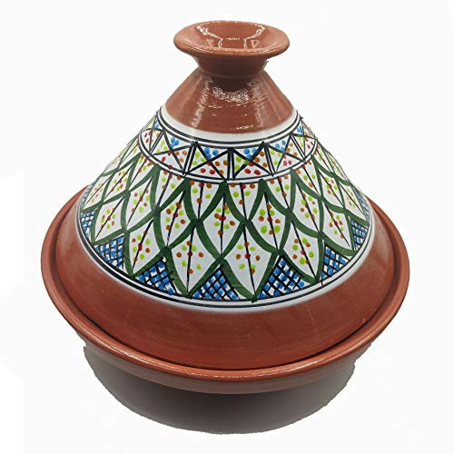 Tajine 2910201101 Ethnic Moroccan Tunisian Terracotta Pot XL 32 cm