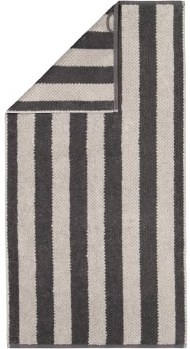 Cawö Handtücher Pure Stripes 6502 Basalt - 77
