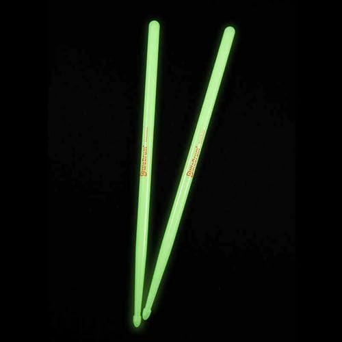 Vllentin 5A Leuchtende Drumsticks,Leuchtende Trommelstöcke Beleuchtete Drumsticks,Wassertropfen-Hammerkopf,Personalisierte elektronische Drumsticks für Erwachsene und Jugendliche.