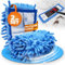 Wowtowelz Wischmopp Bezug Bodenwischer Wischbezug Nass- und Trockenreinigung (Dual Active, 50 cm - 2 Stück)
