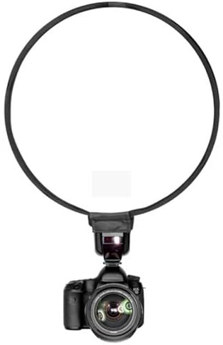 Diffuseur flash 40 cm SOFTBOX RÉFLECTEUR CIRCULAIRE Portrait diffuseur macro compatible avec GODOX V1 V1n V1c V1s V1f V100 V1 PRO NEEWER Z1 Z2 Yongnuo YN650EX-RF flash circulaire portrait photographie