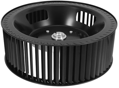 Uonlytech Powerful Silent Operation Range Hood Blower Wheel Replacement Part Made of Sturdy Iron for Stove Vent Hood for Kitchen Exhaust Fan Motor