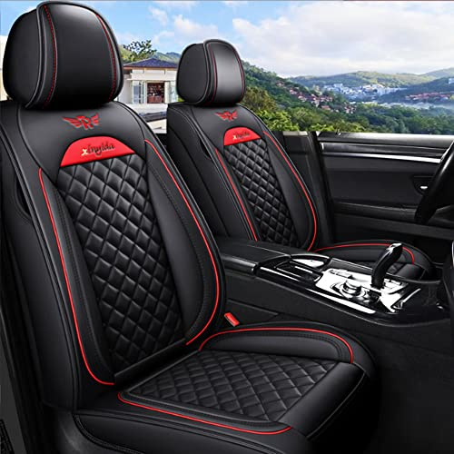 JoyRozTek Autositzbezüge Für Hyundai Tucson 2005-2027 | PU Leder Komplettset Auto-Schonbezüge, Airbag-freundlich, Autositzbezug Set