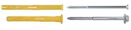 Taco para marcos, compatible con SDF Fassad S10U y KB10U, ideal para montaje seguro de estructuras y soporte en instalaciones.