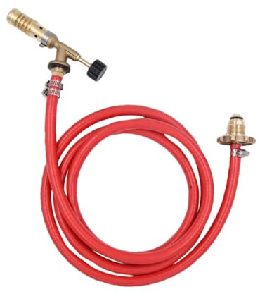 OFFSCH de Gas Profesional con Encendido Automático Multiusos Reemplazable para Soldadura y Cocina Compatible con Bombonas de Propano Control Preciso de para Fontanería y Gastronomía