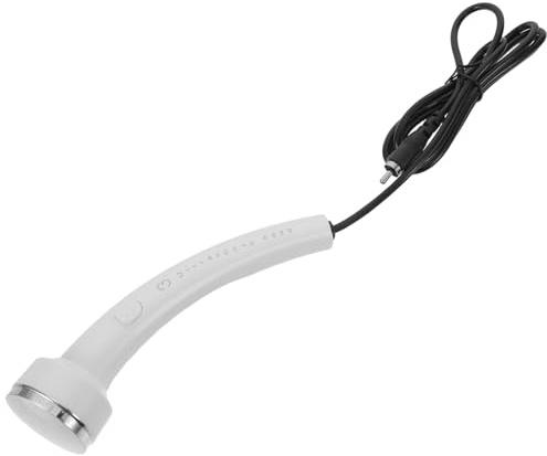 LIFKICH Ultrasonic Facial Massage Device Replacement Probe Curved Ergonomic Handle for Deep Cleansing Wrinkle Removal and Skin Hydration Care