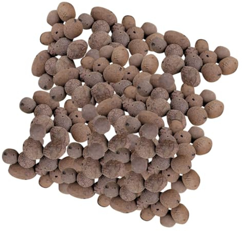 DIYEAH Ceramsite Stone per Giardino e Piante Materiale Traspirante per Drenaggio e Conservazione Acqua Ciottoli Decorativi per Aiuole e Terrari Granulato Naturale