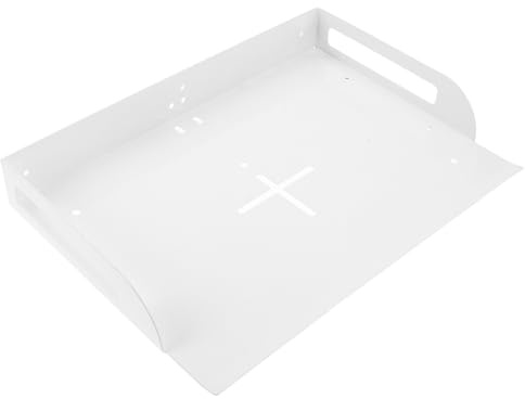 jojofuny Camera Tray for Router and Modem Wall-mounted Shelf Bracket Projector Ceiling Replacement Tray for Home Theater Meeting Cable Box Holder