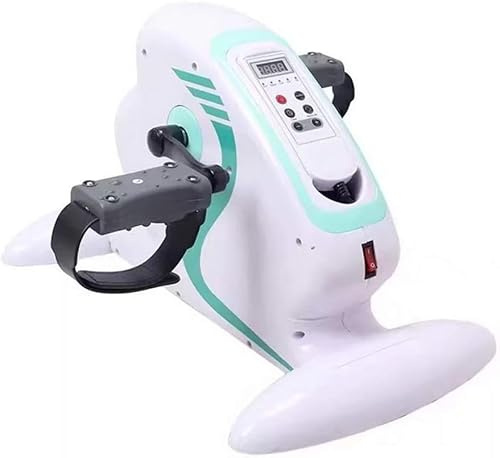 Deluxe motorisierter Pedaltrainer, Mini-Heimtrainer – eine einfache, stressfreie, geräuscharme, positive Hilfe zur Stärkung der Arm-/Beinmuskulatur und Bänder