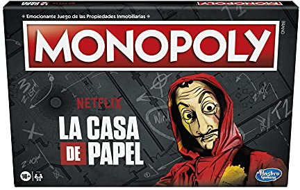 Monopoly: La casa de Papel - Brettspiel für Erwachsene und Jugendliche ab 16 Jahren