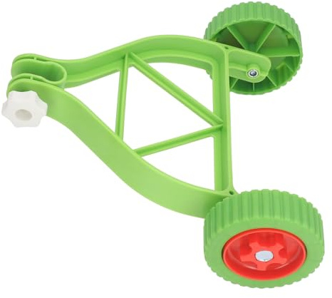 Aramox Roue de Support de Taille-Bordures, Nylon ABS, Outil de Jardin à Hauteur Réglable pour la stabilité Lors de la Tonte de Pelouse et des Projets Extérieurs