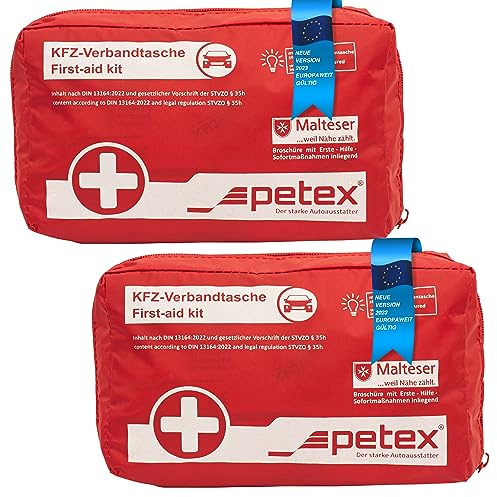 2X Verbandskasten rot
